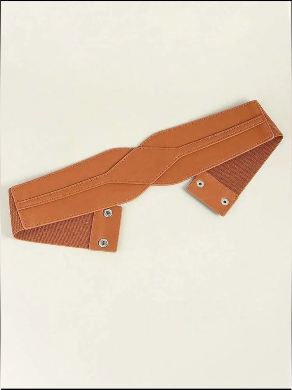 🤎 PLUS Faux Leather Stretch Belt 🤎